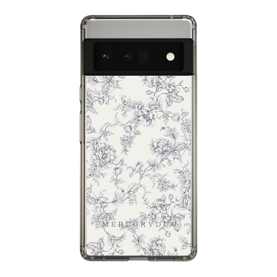Slim Protection Case［ MERCURYDUO - ToneFlower - White ］