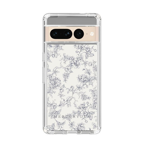 Slim Protection Case［ MERCURYDUO - ToneFlower - White ］