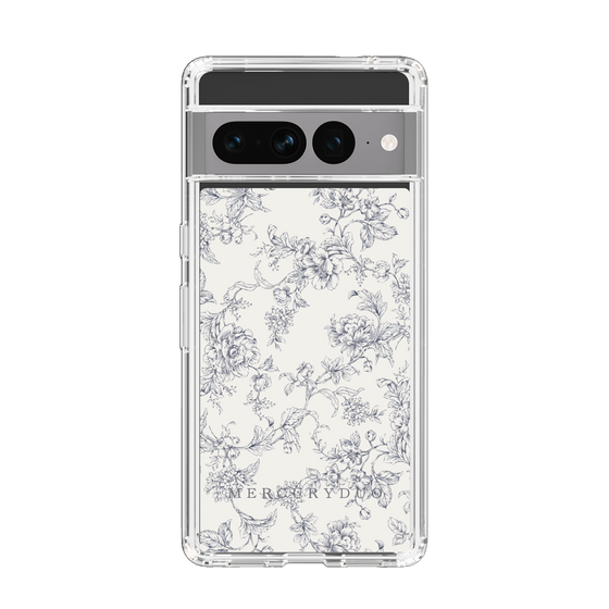 Slim Protection Case［ MERCURYDUO - ToneFlower - White ］