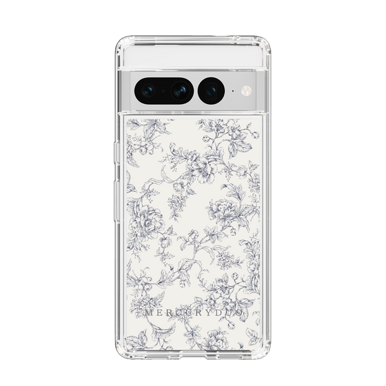 Slim Protection Case［ MERCURYDUO - ToneFlower - White ］