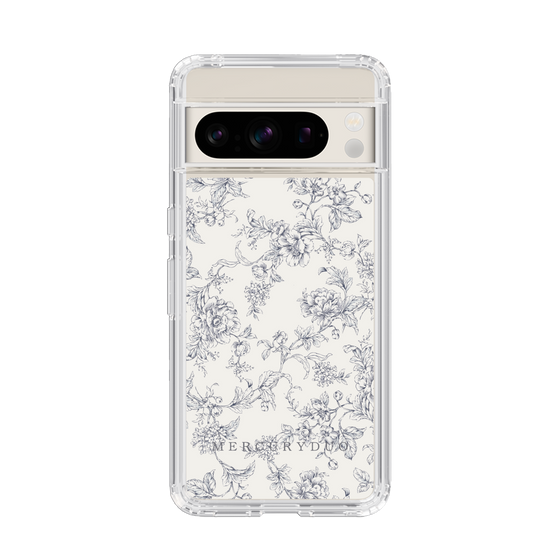 Slim Protection Case［ MERCURYDUO - ToneFlower - White ］