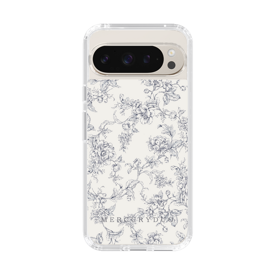 Slim Protection Case［ MERCURYDUO - ToneFlower - White ］