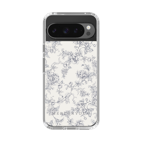 Slim Protection Case［ MERCURYDUO - ToneFlower - White ］