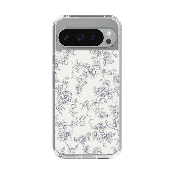 Slim Protection Case［ MERCURYDUO - ToneFlower - White ］