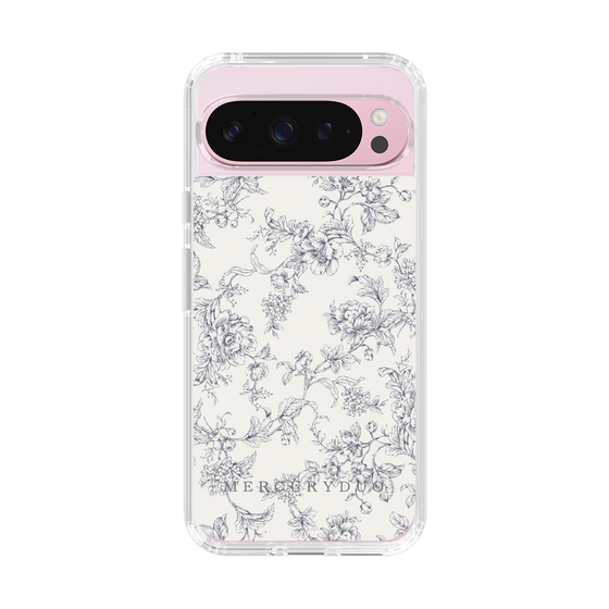 Slim Protection Case［ MERCURYDUO - ToneFlower - White ］
