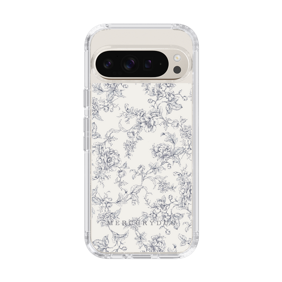 Slim Protection Case［ MERCURYDUO - ToneFlower - White ］