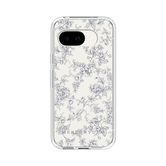 Slim Protection Case［ MERCURYDUO - BotanicalFlower - Beige ］