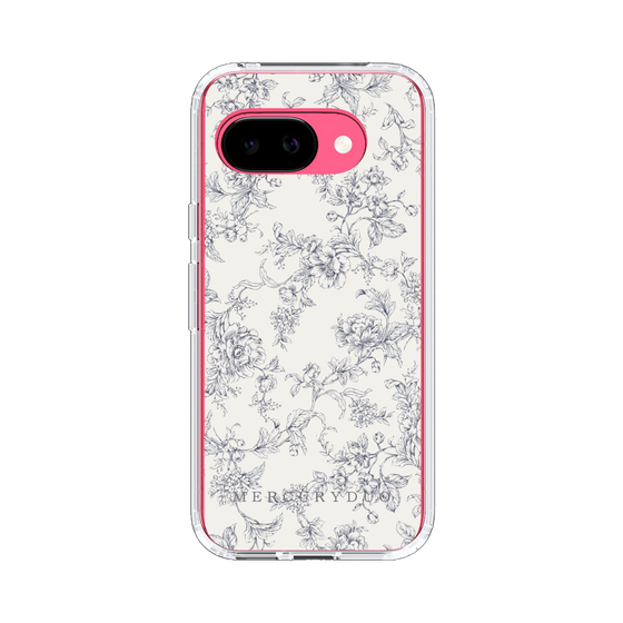 Slim Protection Case［ MERCURYDUO - BotanicalFlower - Beige ］