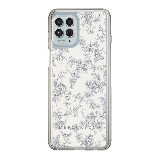 Slim Protection Case［ MERCURYDUO - ToneFlower - White ］