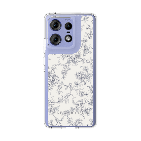 Slim Protection Case［ MERCURYDUO - ToneFlower - White ］