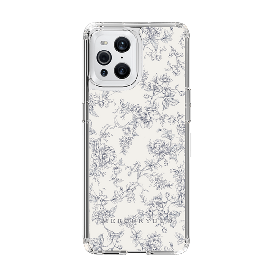 Slim Protection Case［ MERCURYDUO - ToneFlower - White ］