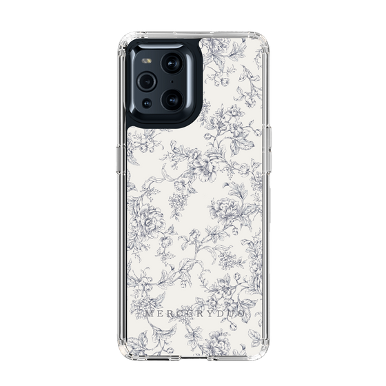 Slim Protection Case［ MERCURYDUO - ToneFlower - White ］