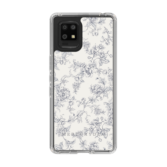 Slim Protection Case［ MERCURYDUO - ToneFlower - White ］