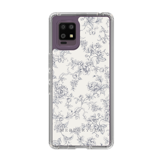 Slim Protection Case［ MERCURYDUO - ToneFlower - White ］