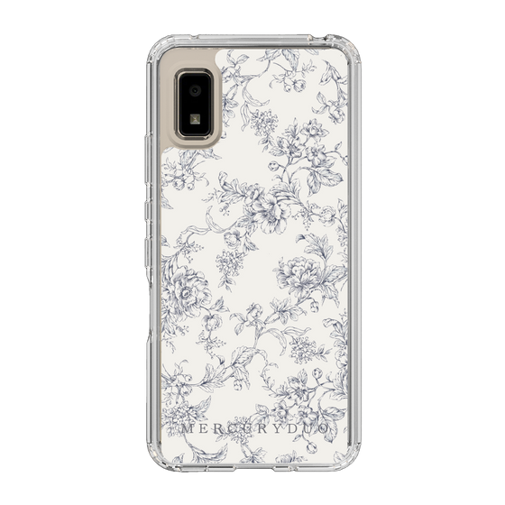 Slim Protection Case［ MERCURYDUO - ToneFlower - White ］