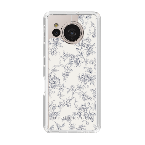 Slim Protection Case［ MERCURYDUO - ToneFlower - White ］