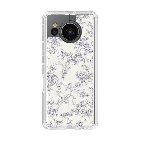 Slim Protection Case［ MERCURYDUO - ToneFlower - White ］