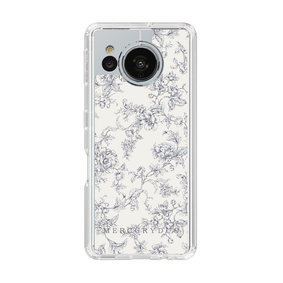 Slim Protection Case［ MERCURYDUO - ToneFlower - White ］