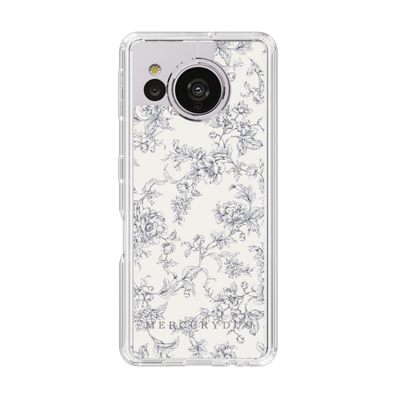Slim Protection Case［ MERCURYDUO - ToneFlower - White ］