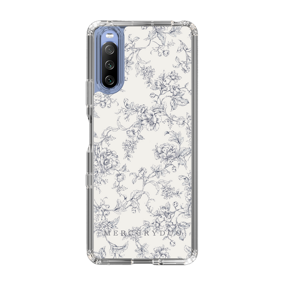 Slim Protection Case［ MERCURYDUO - ToneFlower - White ］