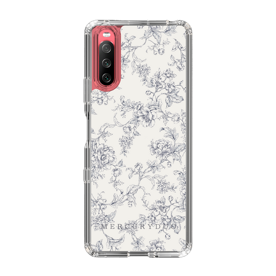 Slim Protection Case［ MERCURYDUO - ToneFlower - White ］