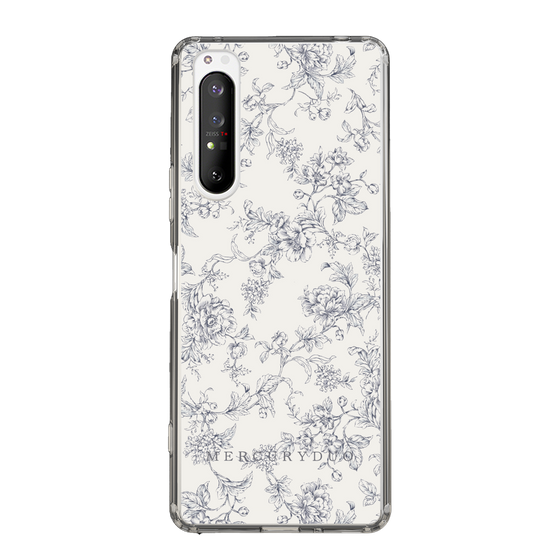 Slim Protection Case［ MERCURYDUO - ToneFlower - White ］