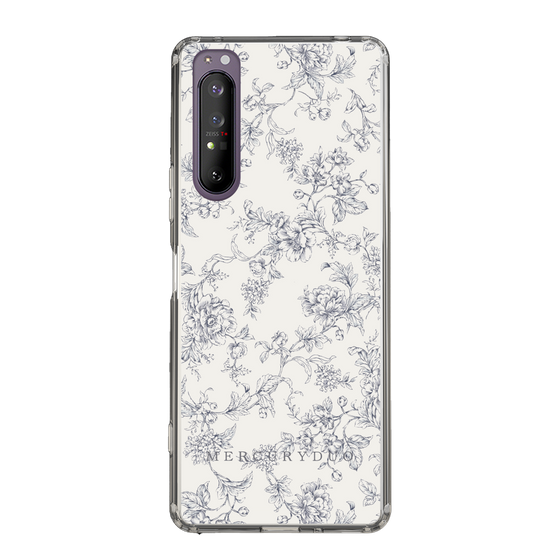 Slim Protection Case［ MERCURYDUO - ToneFlower - White ］
