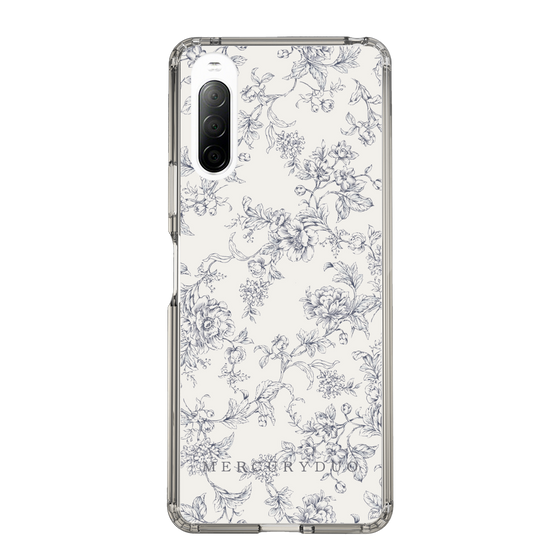 Slim Protection Case［ MERCURYDUO - ToneFlower - White ］