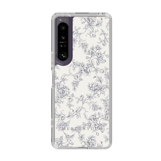 Slim Protection Case［ MERCURYDUO - ToneFlower - White ］