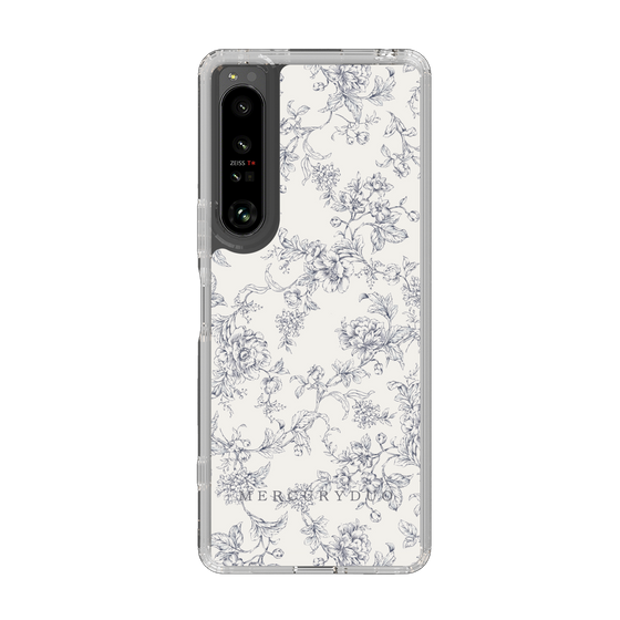 Slim Protection Case［ MERCURYDUO - ToneFlower - White ］