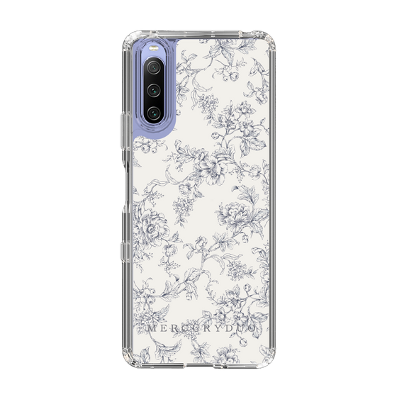 Slim Protection Case［ MERCURYDUO - ToneFlower - White ］