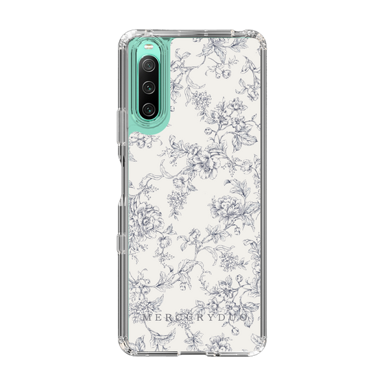 Slim Protection Case［ MERCURYDUO - ToneFlower - White ］