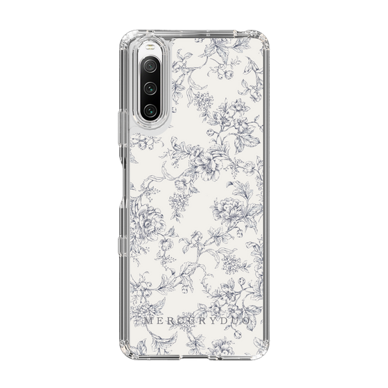 Slim Protection Case［ MERCURYDUO - ToneFlower - White ］
