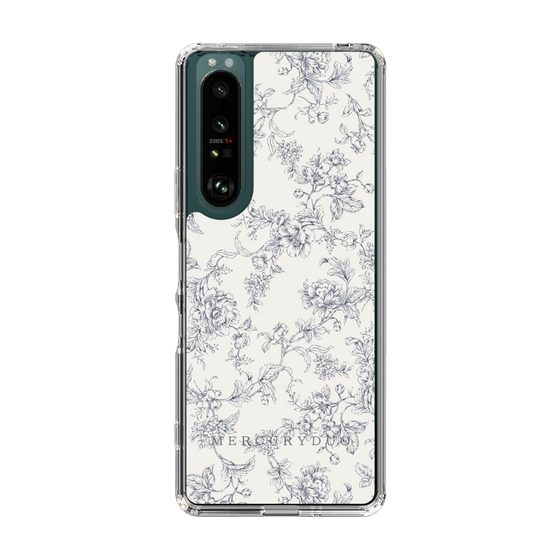 Slim Protection Case［ MERCURYDUO - ToneFlower - White ］