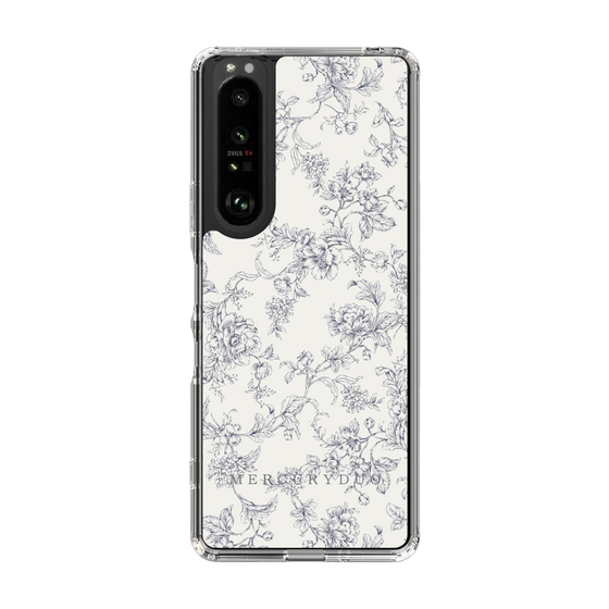 Slim Protection Case［ MERCURYDUO - ToneFlower - White ］
