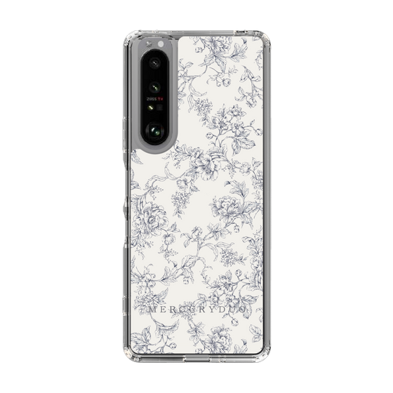 Slim Protection Case［ MERCURYDUO - ToneFlower - White ］