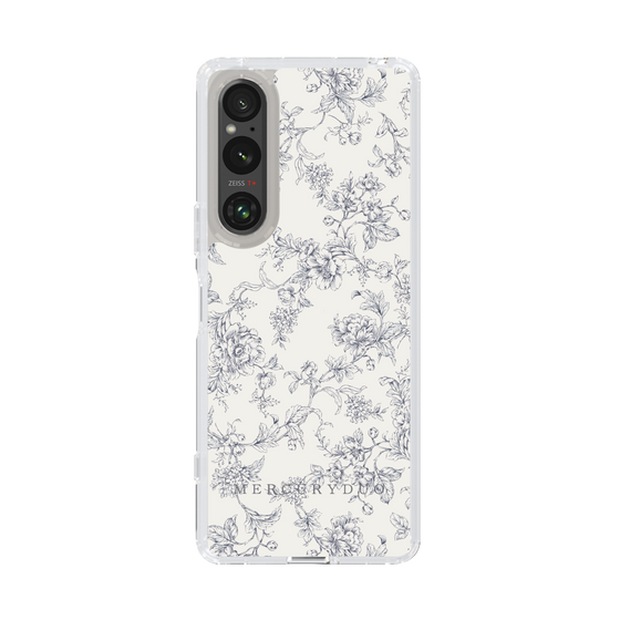 Slim Protection Case［ MERCURYDUO - ToneFlower - White ］