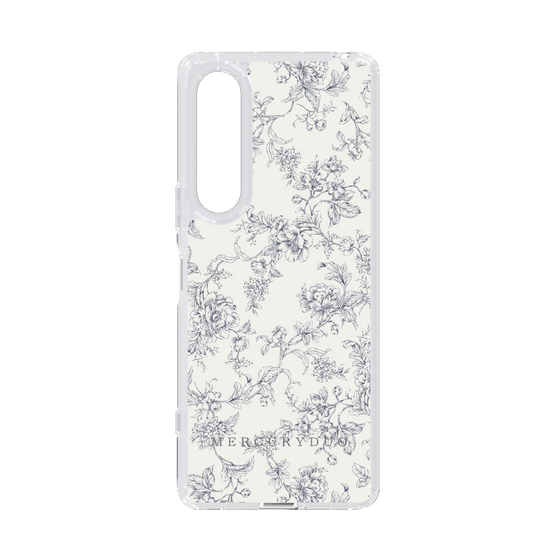 Slim Protection Case［ MERCURYDUO - ToneFlower - White ］
