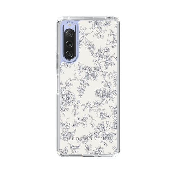 Slim Protection Case［ MERCURYDUO - ToneFlower - White ］