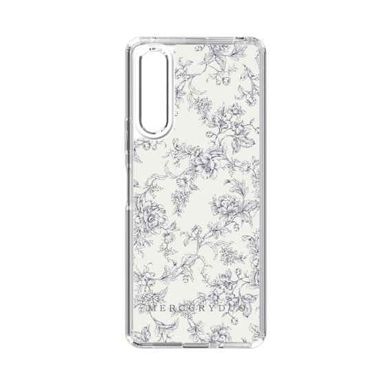 Slim Protection Case［ MERCURYDUO - ToneFlower - White ］