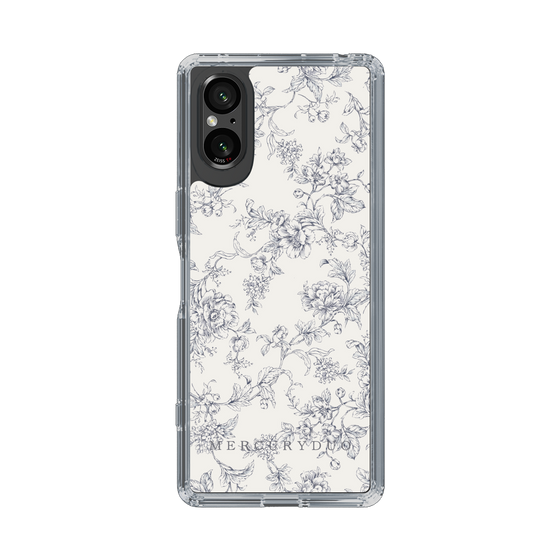Slim Protection Case［ MERCURYDUO - ToneFlower - White ］