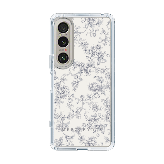 Slim Protection Case［ MERCURYDUO - ToneFlower - White ］
