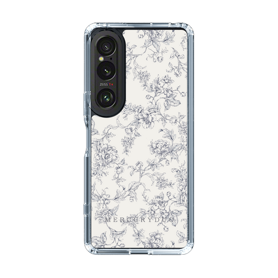 Slim Protection Case［ MERCURYDUO - ToneFlower - White ］