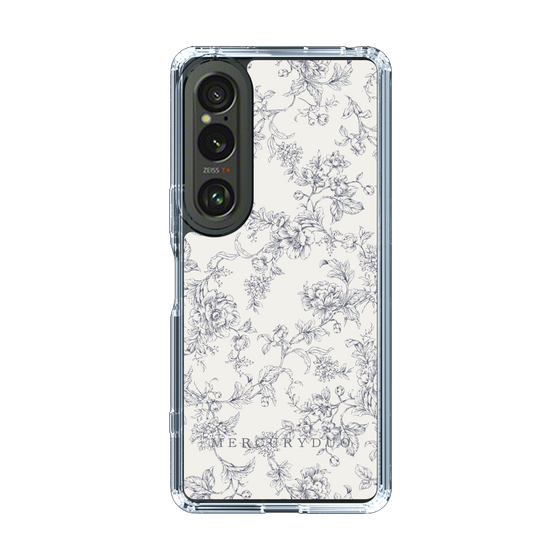 Slim Protection Case［ MERCURYDUO - ToneFlower - White ］