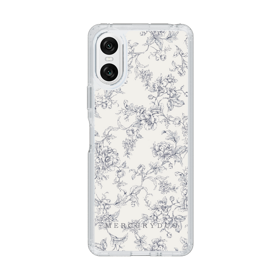Slim Protection Case［ MERCURYDUO - ToneFlower - White ］