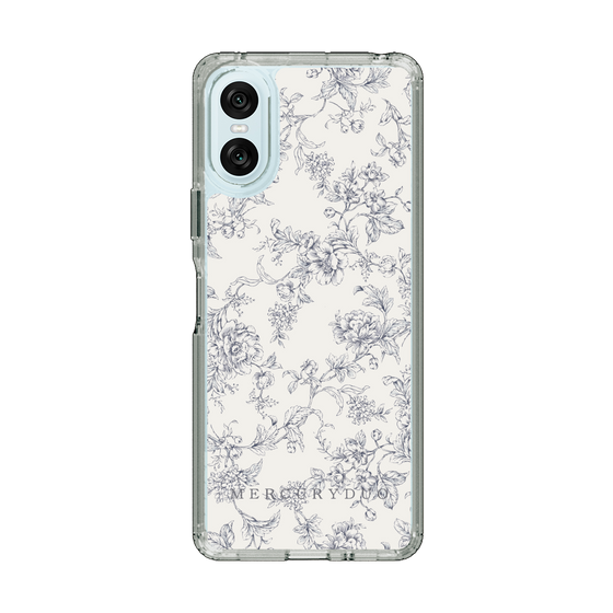 Slim Protection Case［ MERCURYDUO - ToneFlower - White ］