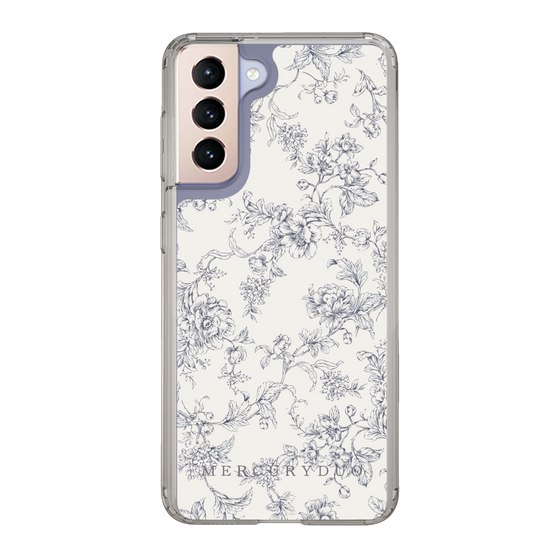 Slim Protection Case［ MERCURYDUO - ToneFlower - White ］