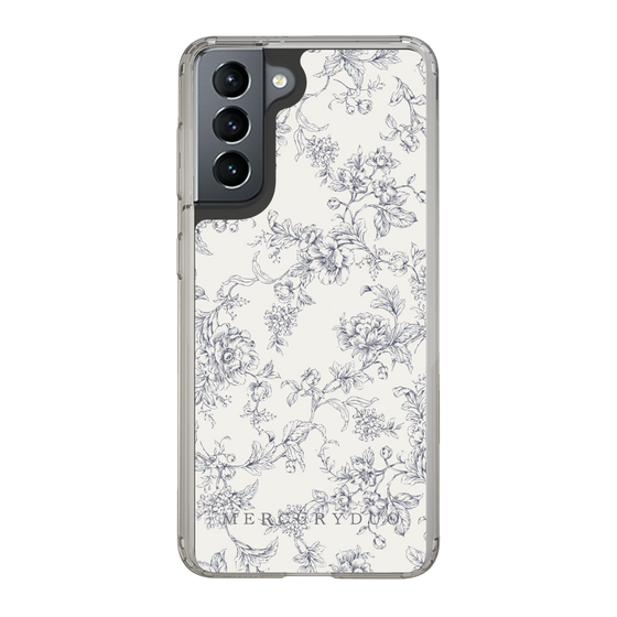 Slim Protection Case［ MERCURYDUO - ToneFlower - White ］