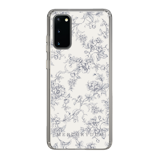 Slim Protection Case［ MERCURYDUO - ToneFlower - White ］