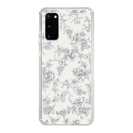 Slim Protection Case［ MERCURYDUO - ToneFlower - White ］